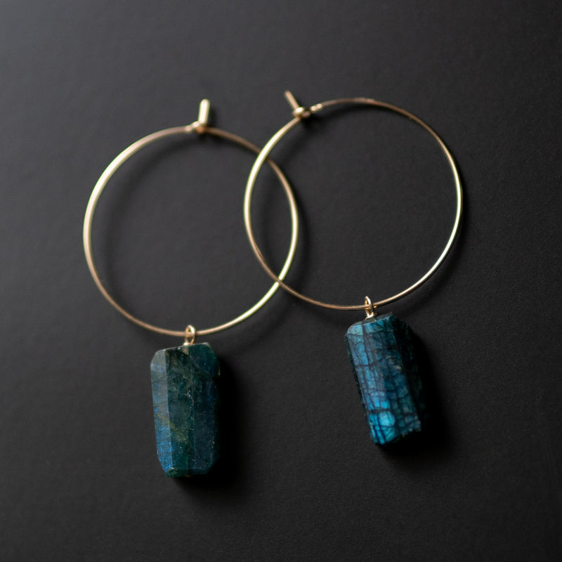 Glacier earrings