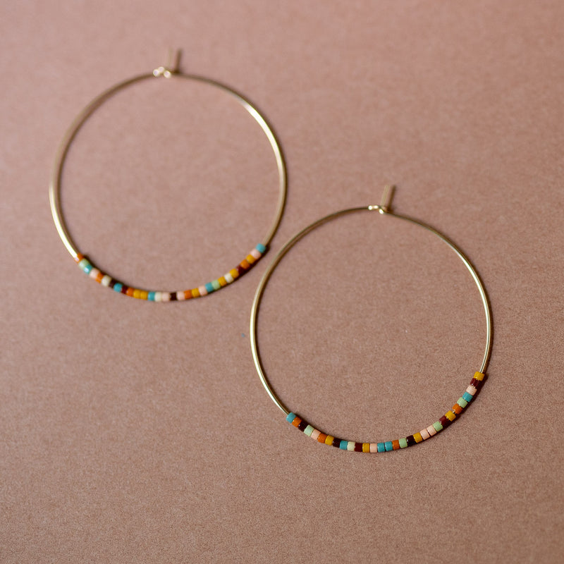 Boquillas -14k gold filled hoops