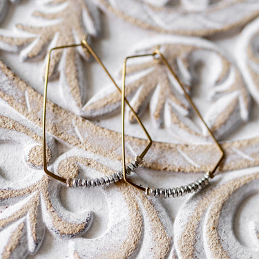 Trapeze earrings - Wild Roots Creative Shop