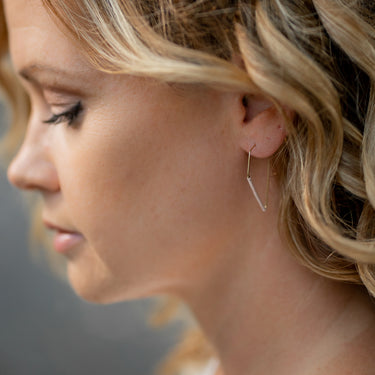 Gem city earrings - by the sea - Wild Roots Creative Shop