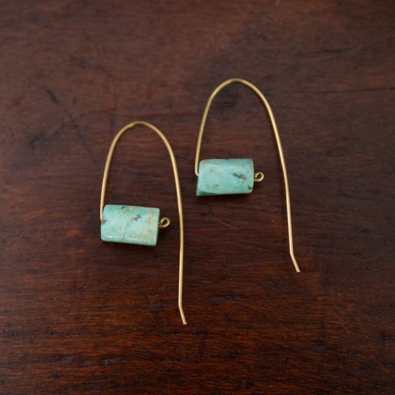 St. Croix earrings - turquoise