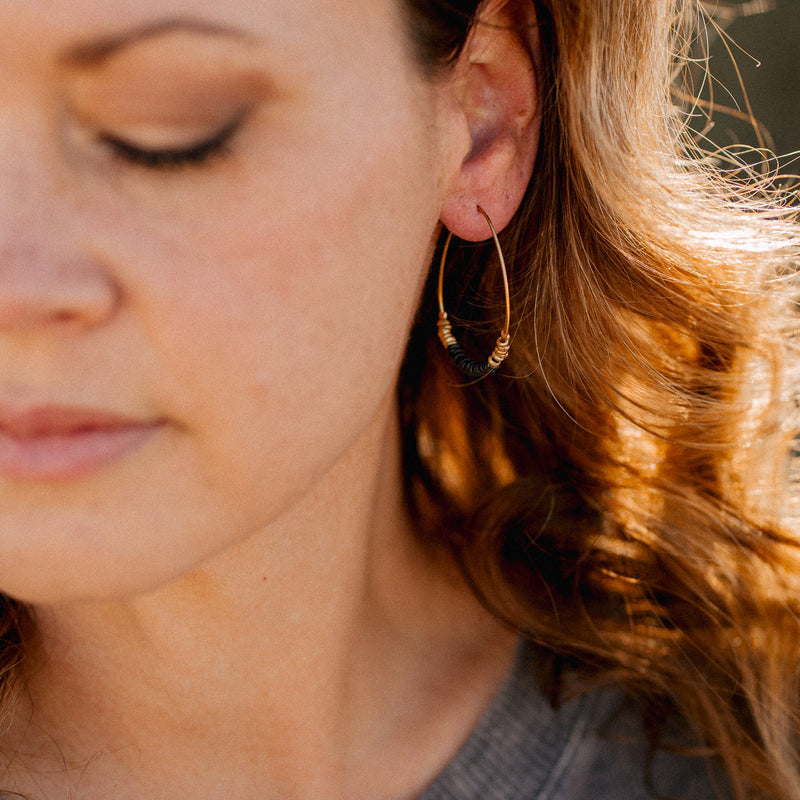 Bryce Canyon earrings- Black