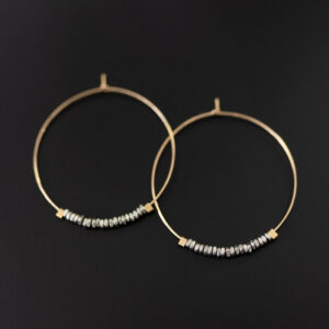badass earrings-14k gold-filled