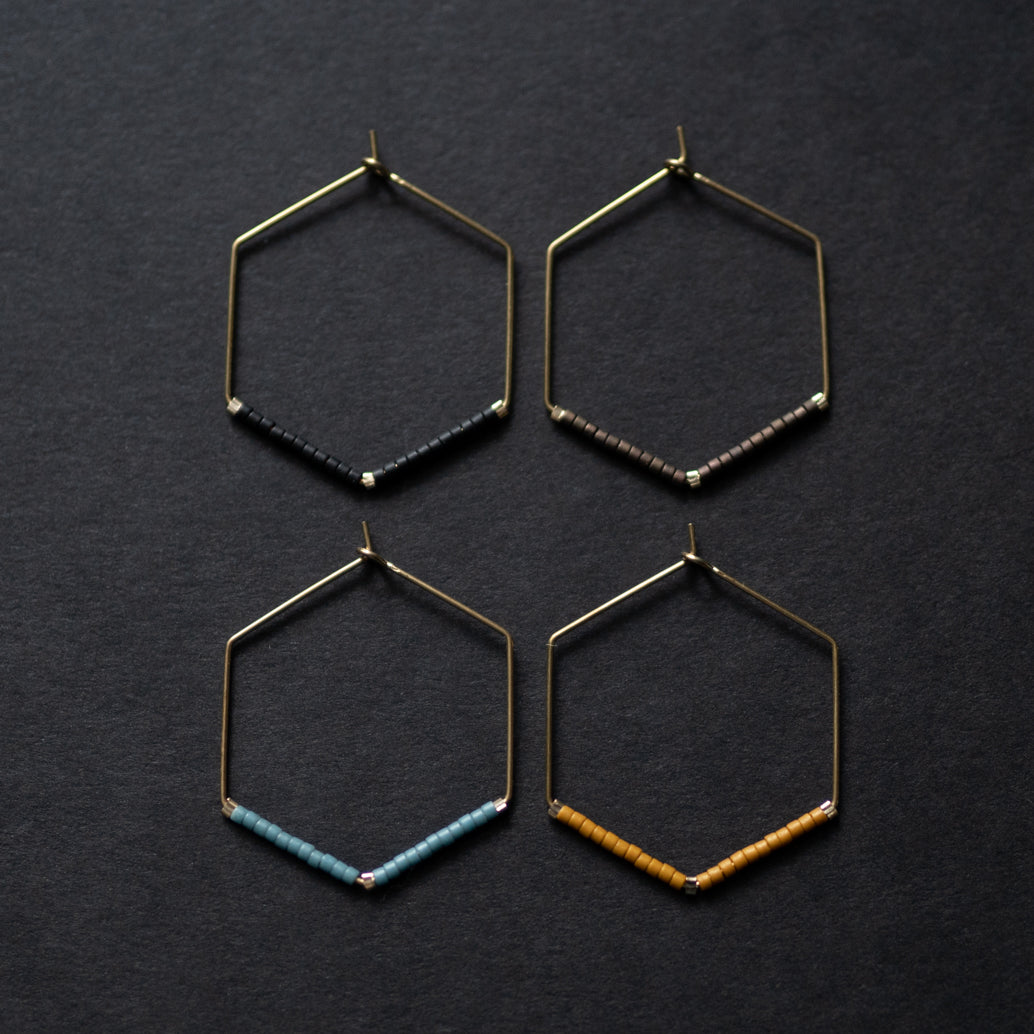 Austin Hexagon hoops - Coffee Shop