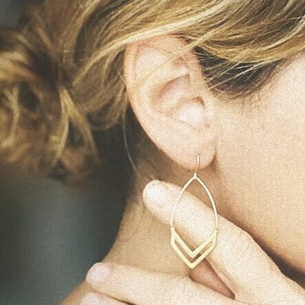 Baby Anza Borrego earrings - Wild Roots Creative Shop